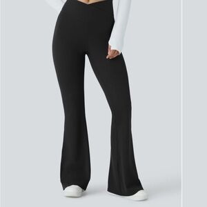Women's Black Flared Pants